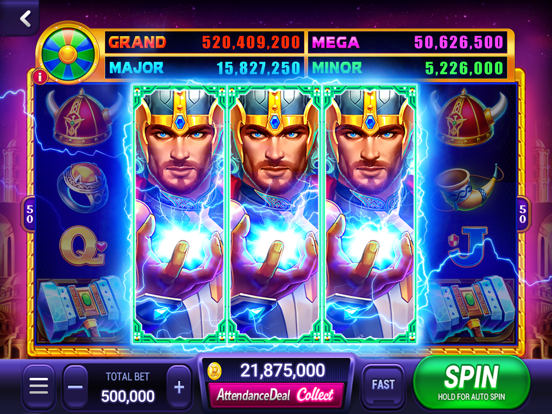 Rock N' Cash Casino-Slots Game iPad app afbeelding 1
