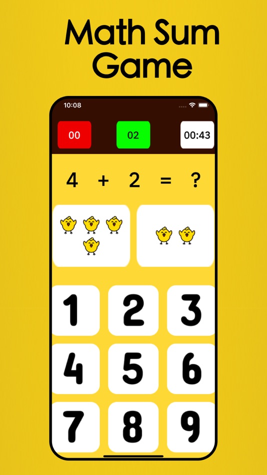 #6. Math Sum Game (iOS) By: Rashid Zia