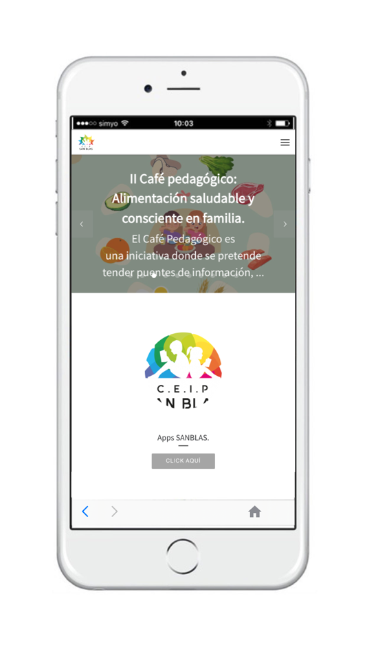 #1. Ceip San Blas (iOS) Podle: CIE INFORMATICA PROFESIONAL SL