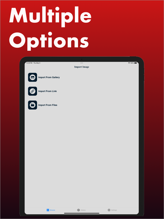 App screenshot