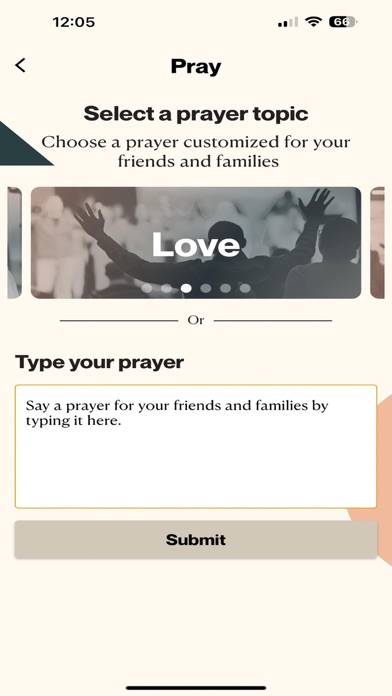 ArmRaisers Prayer App Screenshot
