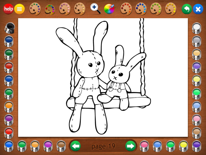 Plushies Coloring Book