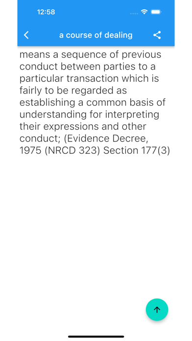 Ghana Law Dictionary Screenshot