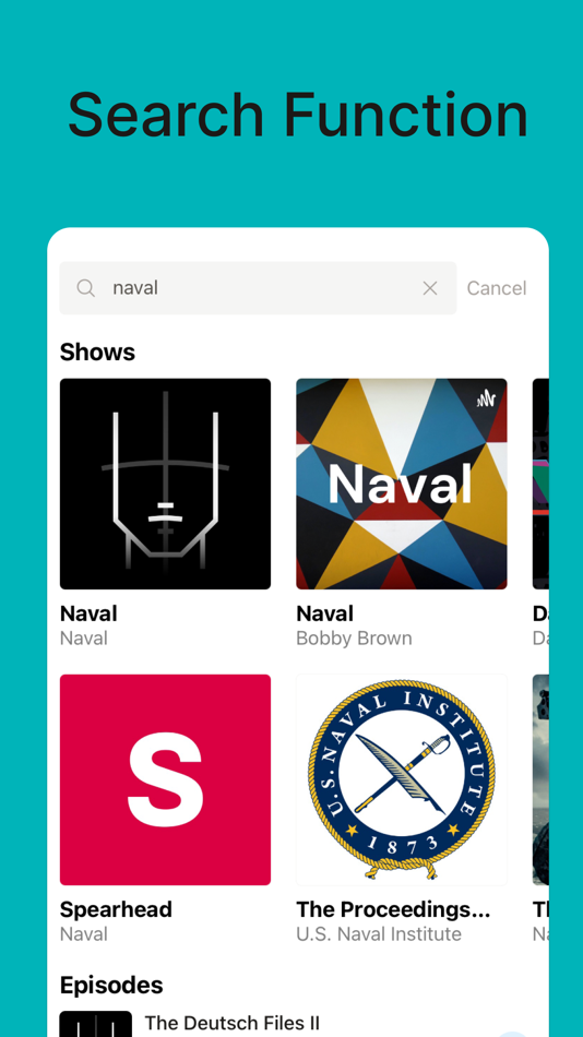 #1. Podventure: Podcast Player (iOS) Podle: 翔 高
