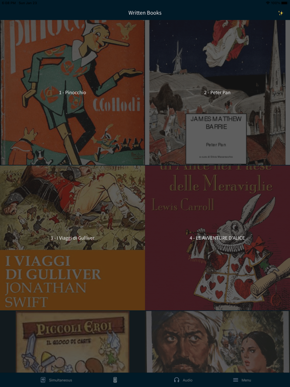 Screenshot #5 pour Lecture en italien et audio