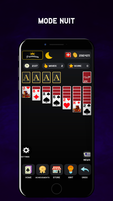 Screenshot #2 pour Classic Solitaire - No Ads