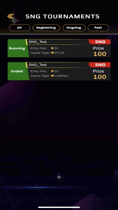 MG Poker - MTT, SNG and More Screenshot