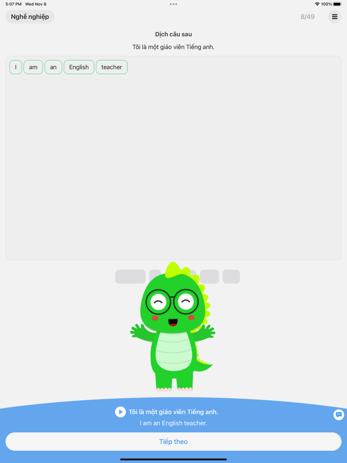 Học tiếng Anh cng Dino