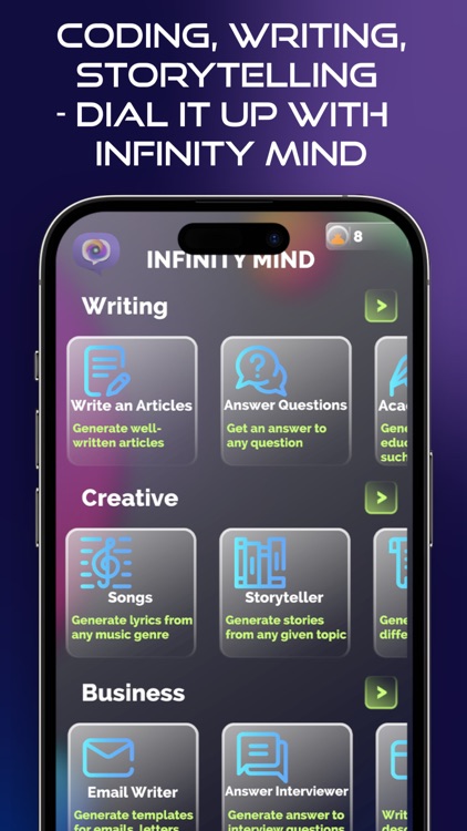 Infinity Mind - AI Assistant screenshot-3