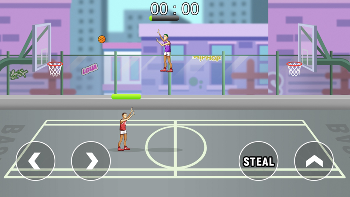 Basketball Fighting 1v1 - Dunk