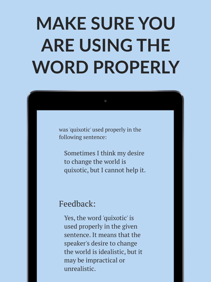 A Word A Day - English