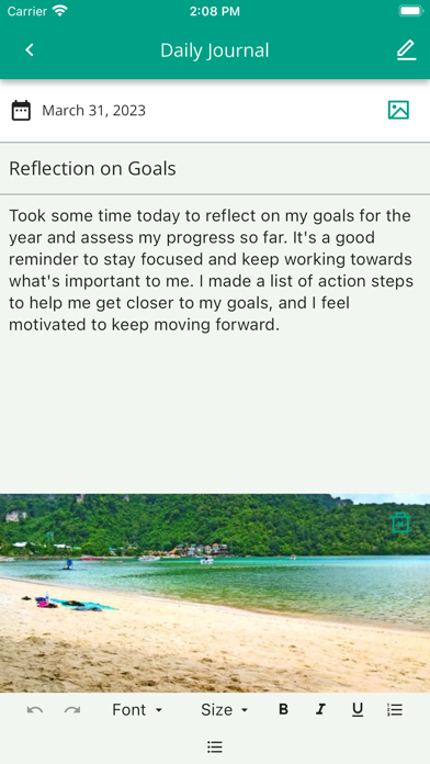NoteMii - Personal Journal Screenshot