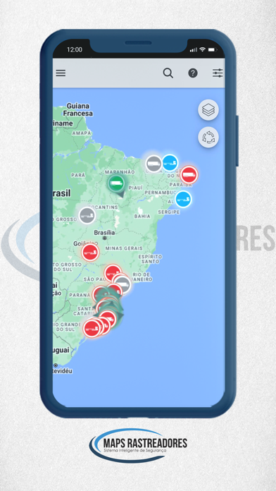 Maps Rastreadores Screenshot