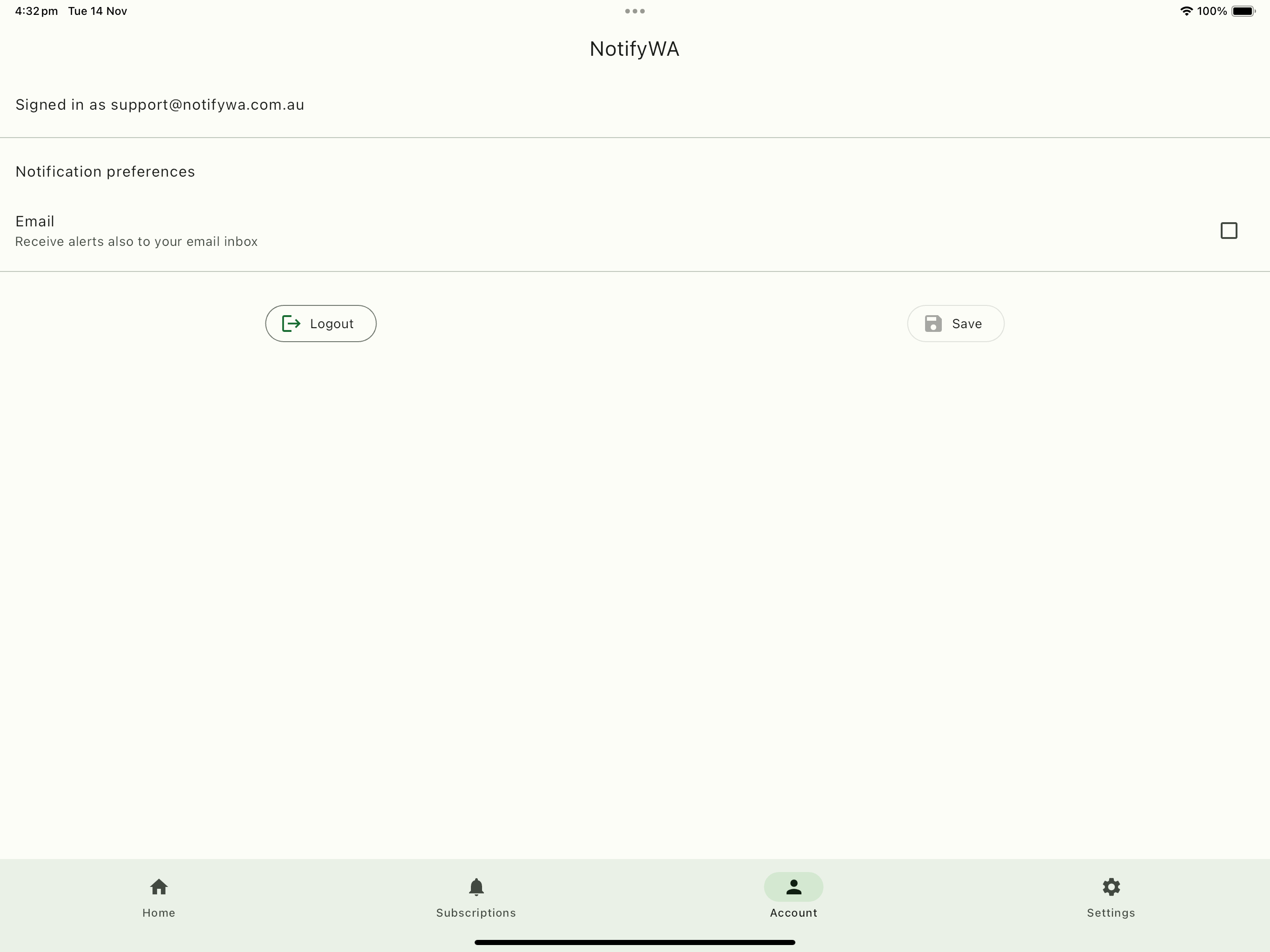 NotifyWA