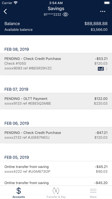 Leadco Community Credit Union Screenshot