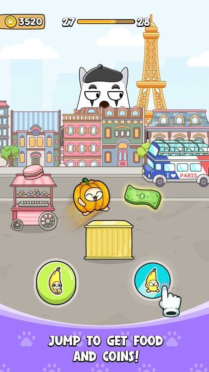 Banana Cat Run: World Travel screenshot-3