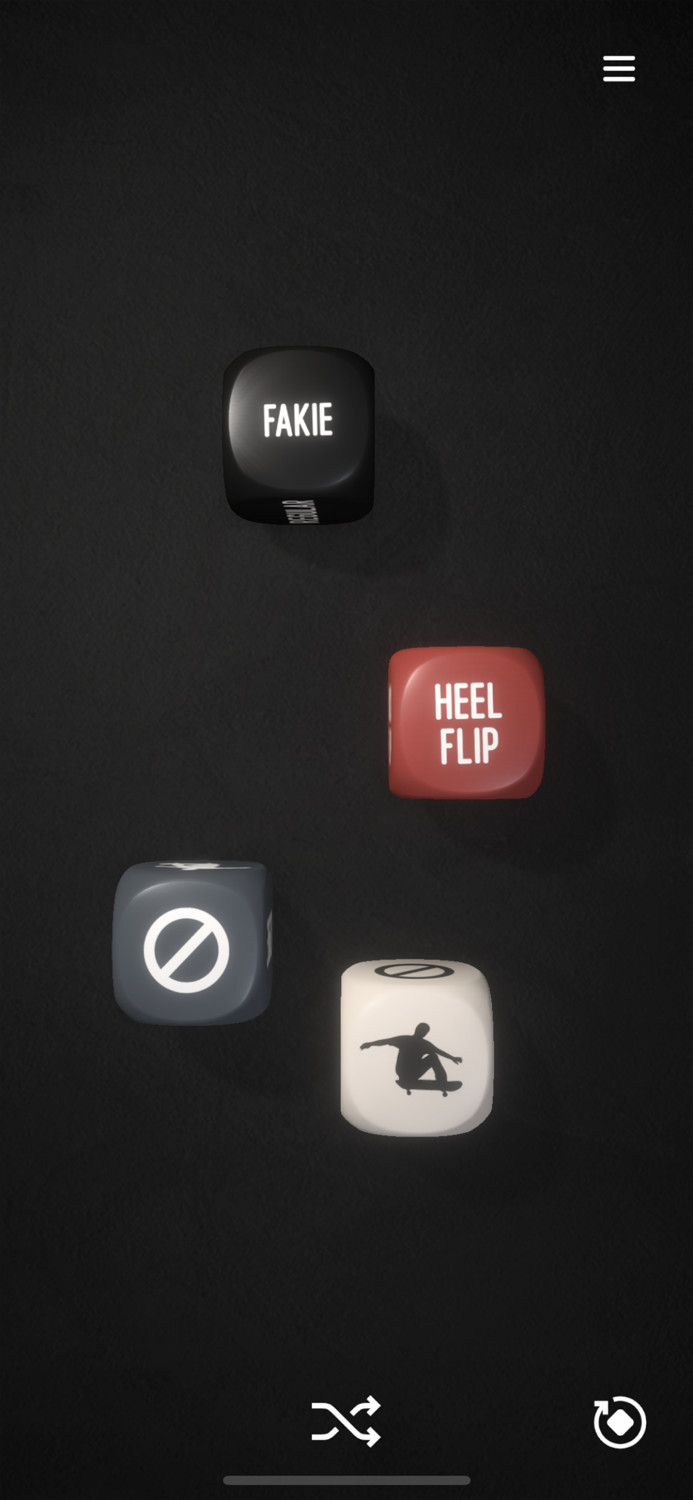 Skateboard Dice Sk8 or Dice