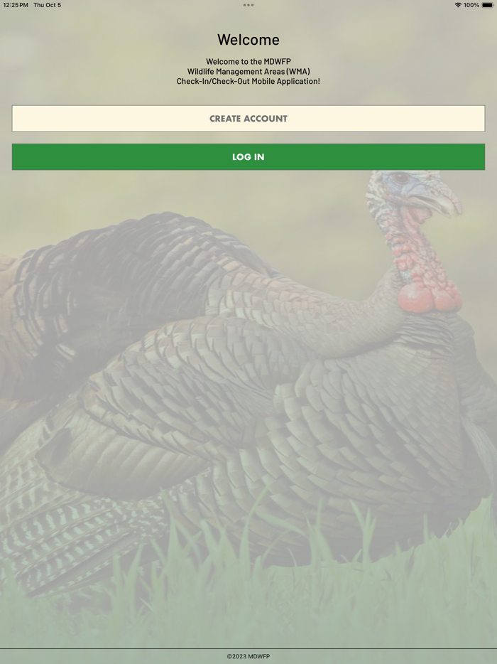 MDWFP WMA Mobile Application