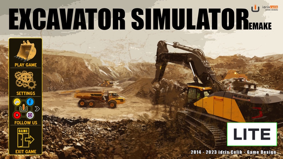 #1. Excavator Simulator REMAKE(LT) (iOS) Podle: idris Celik