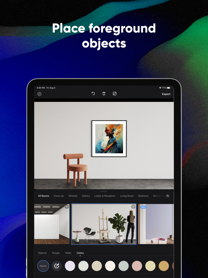 Smartist Artwork Preview App