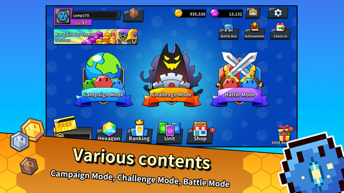 Hexagons  Unit Battle Game