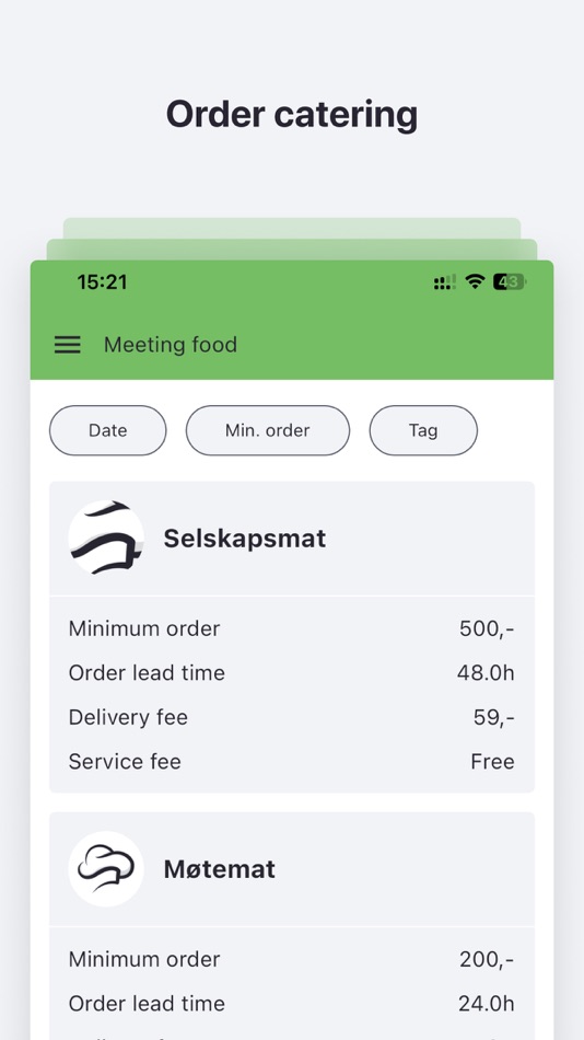 #3. Lunsjglede (iOS) 由: Snowball AS
