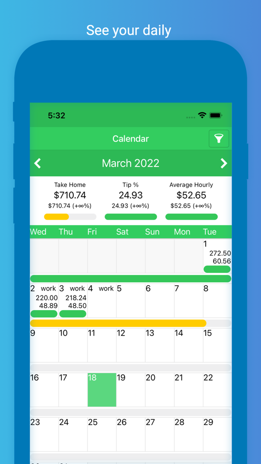 #1. ServerLife - Tip Tracker (iOS) 由: MZBApps LLC