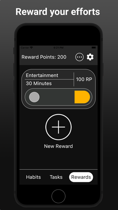 Habits - Reward Efforts Screenshot