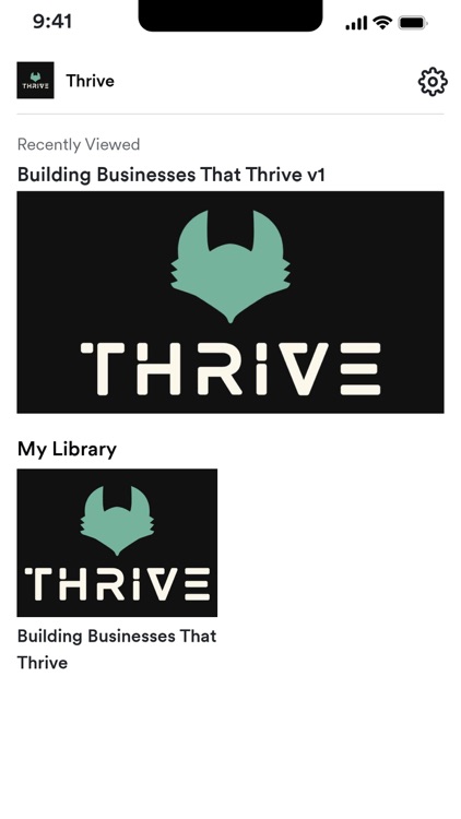 Thrive: For Bootstrappers