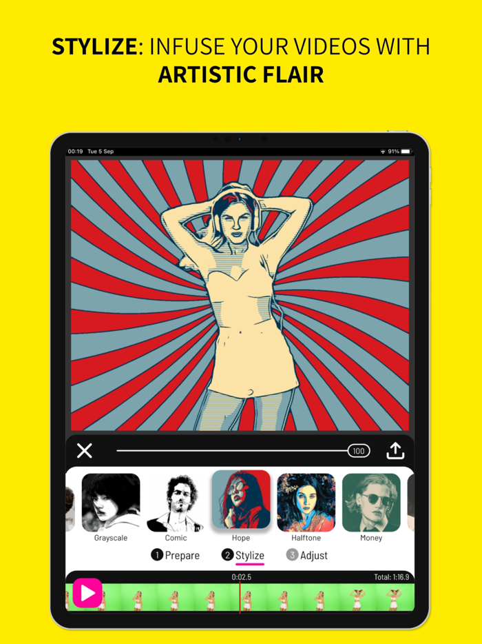 Toonita Video Pop Art Filters