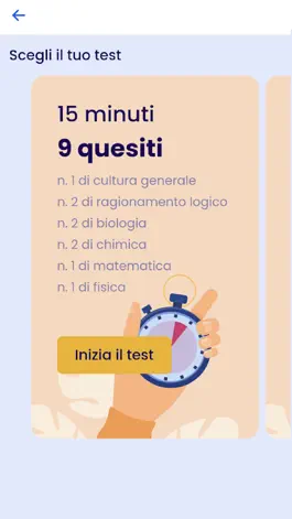 Game screenshot Test quiz ammissione medicina mod apk
