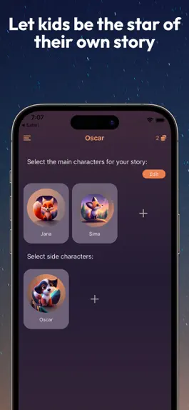 Game screenshot Oscar personal bedtime stories apk