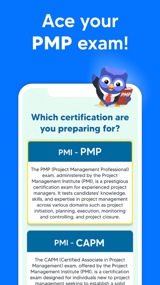 #1. PMI PMP Exam Prep Test 2025 (iOS) 게시자: Best Fun Games