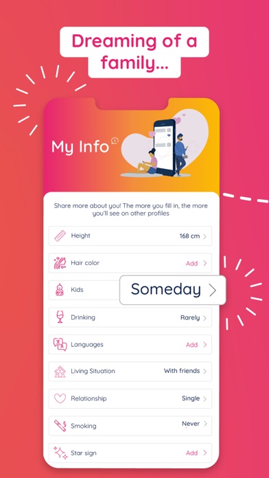 #Dating - Online dating app Screenshot