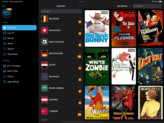 Screenshot #5 pour IPTV Streamer Pro