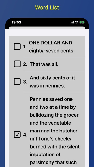 Screenshot 4 of Gift of Magi - Listening App App