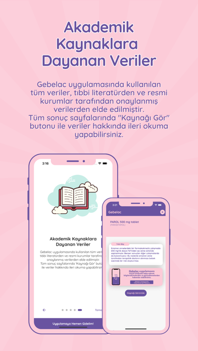 Gebelac: Güvenli Anne & Bebek Screenshot