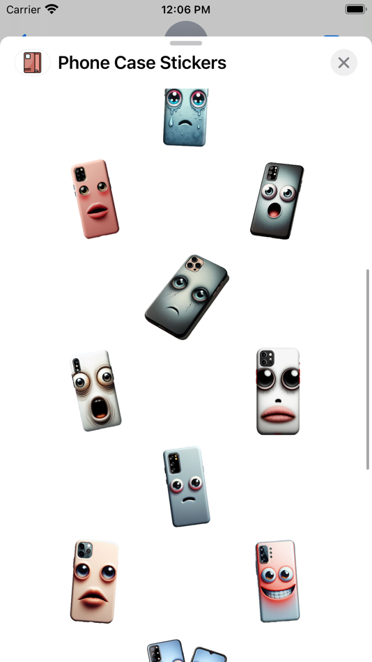 #2. Phone Case Stickers (iOS) Podle: Paul Scott