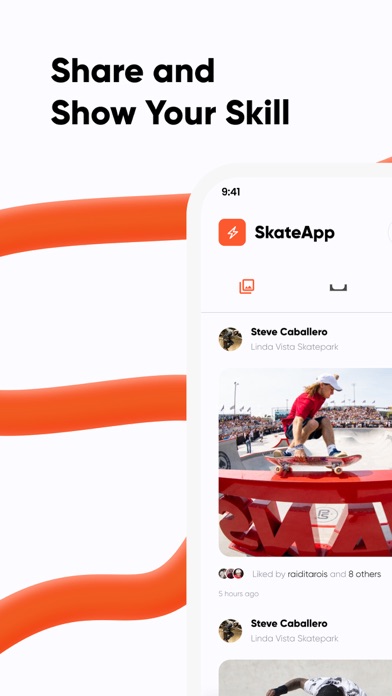 SkateApp + Screenshot
