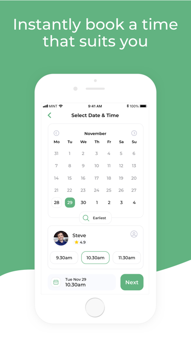 Mint Mobile Car Wash Screenshot