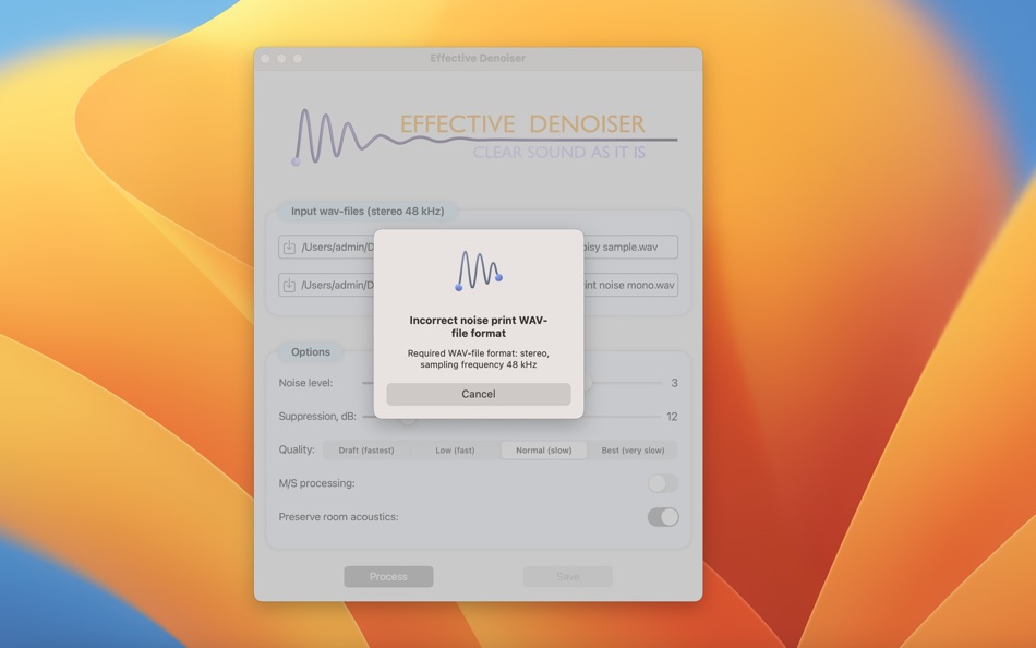 #4. Effective Denoiser (macOS) 게시자: Denis Likhachov