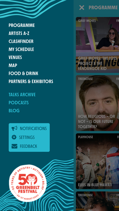 Greenbelt Festival 2023 Screenshot