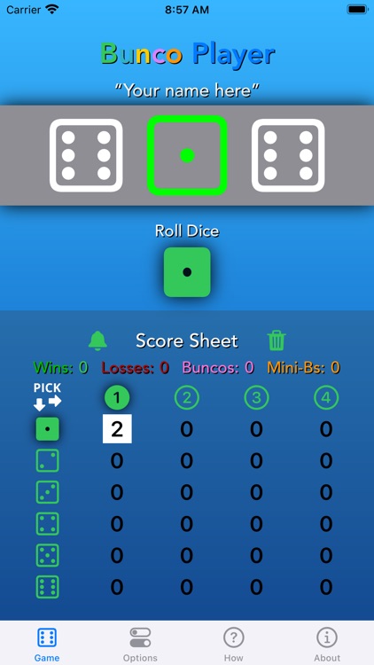 Bunco Player screenshot-0