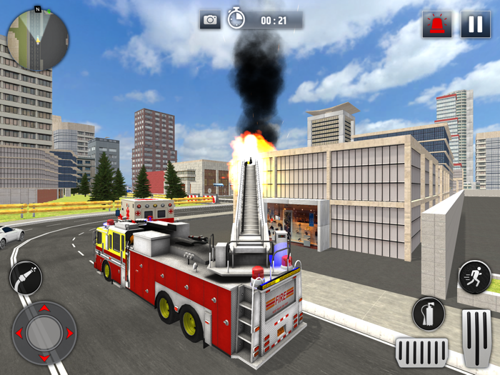Fire Truck Simulator Rescue HQ