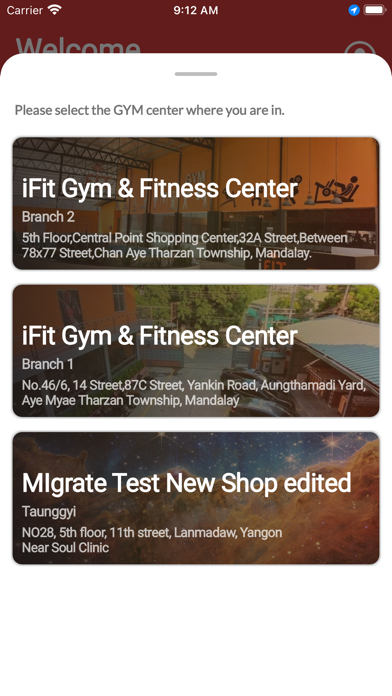 FitnessCity Connect Screenshot