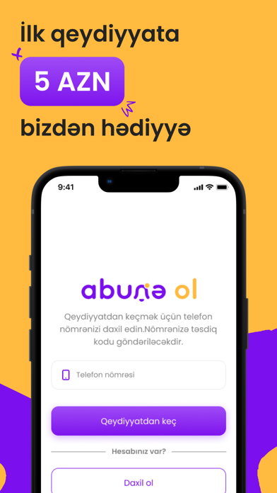 AbuneOL - Birinci xəbərdar ol! Screenshot