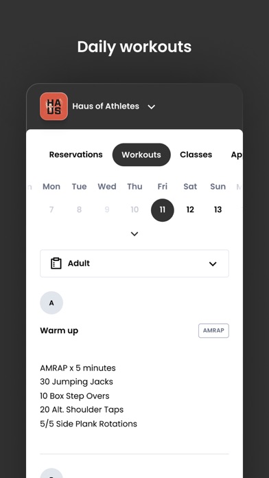 Haus of Athletes Screenshot