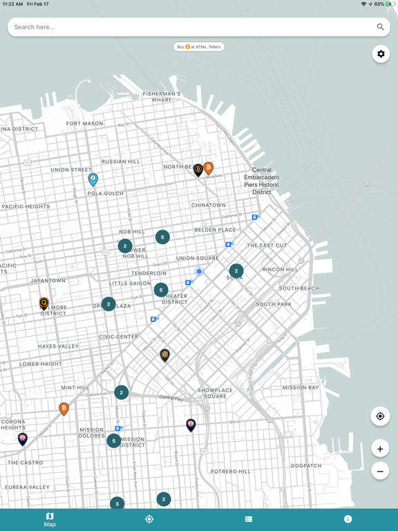 Screenshot #4 pour CoinATMRadar - Bitcoin ATM Map