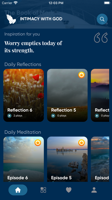 Intimacy - Alone with God Screenshot 2 - AppWisp.com Intimacy - Alone with God Screenshot 2 - AppWisp.com