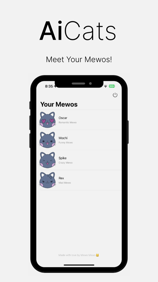 #2. AiCats (iOS) Podle: Moawiya Thaher